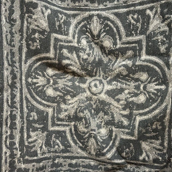 Restoration Hardware 20” gray pillow cover - Picture 2 of 7